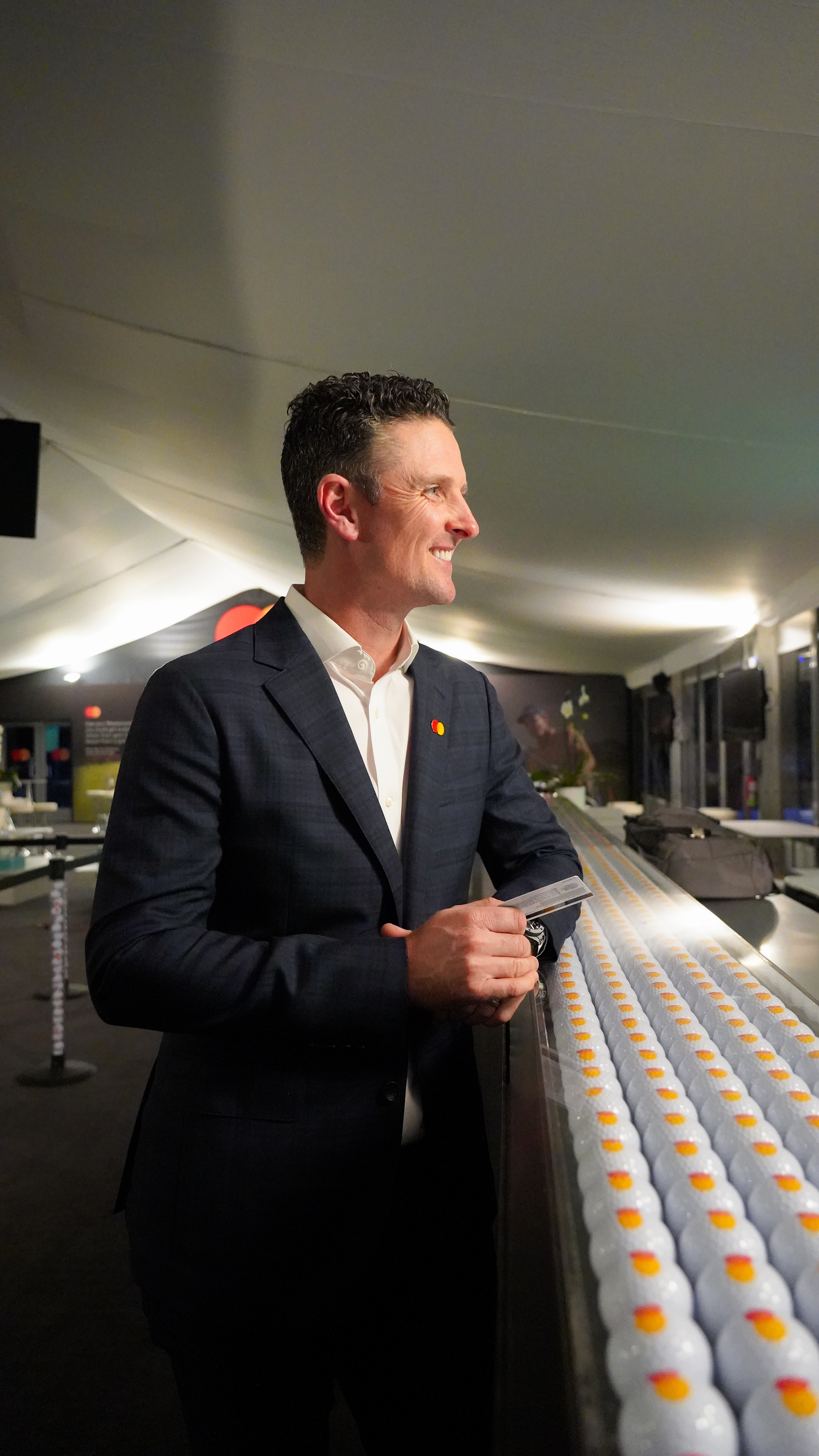 Mastercard's sonic brand sounds off as Justin Rose taps to pay at concessions at the Arnold Palmer Invitational presented by Mastercard