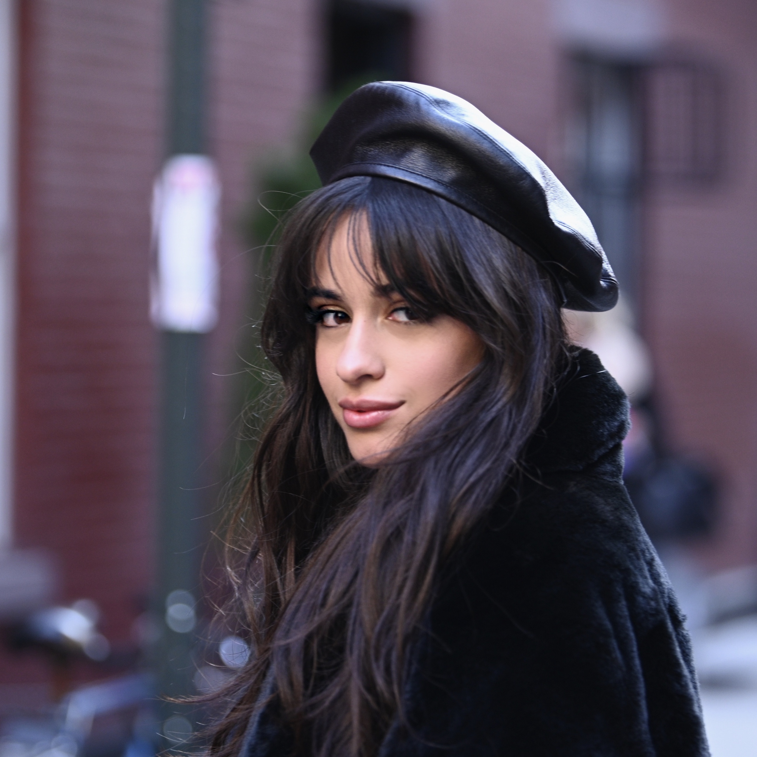 NEW YORK, NY - DECEMBER 06:  Singer Camila Cabello on set filming her new Mastercard ad which will highlight her collaboration and bring to life some of the exclusive experiences cardholders will enjoy.  (Photo by Dave Kotinsky/Getty Images for Mastercard)